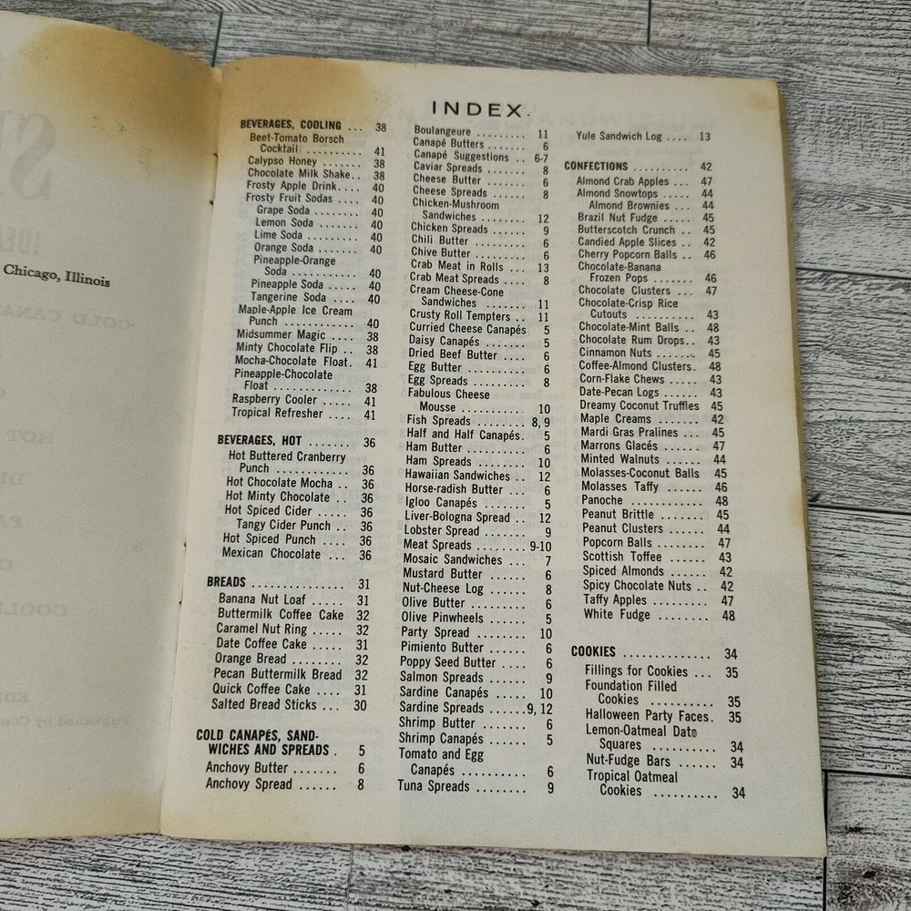 250 Tasty Snack Ideas for Entertaining Cookbook Booklet 1970 Vtg‎ Culinary Arts